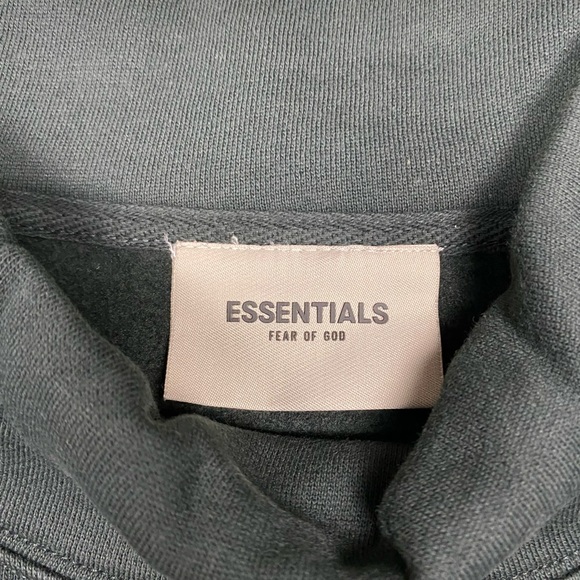 Brand new women’s fear of god essentials mock neck pullover sweater size XS - Picture 3 of 4